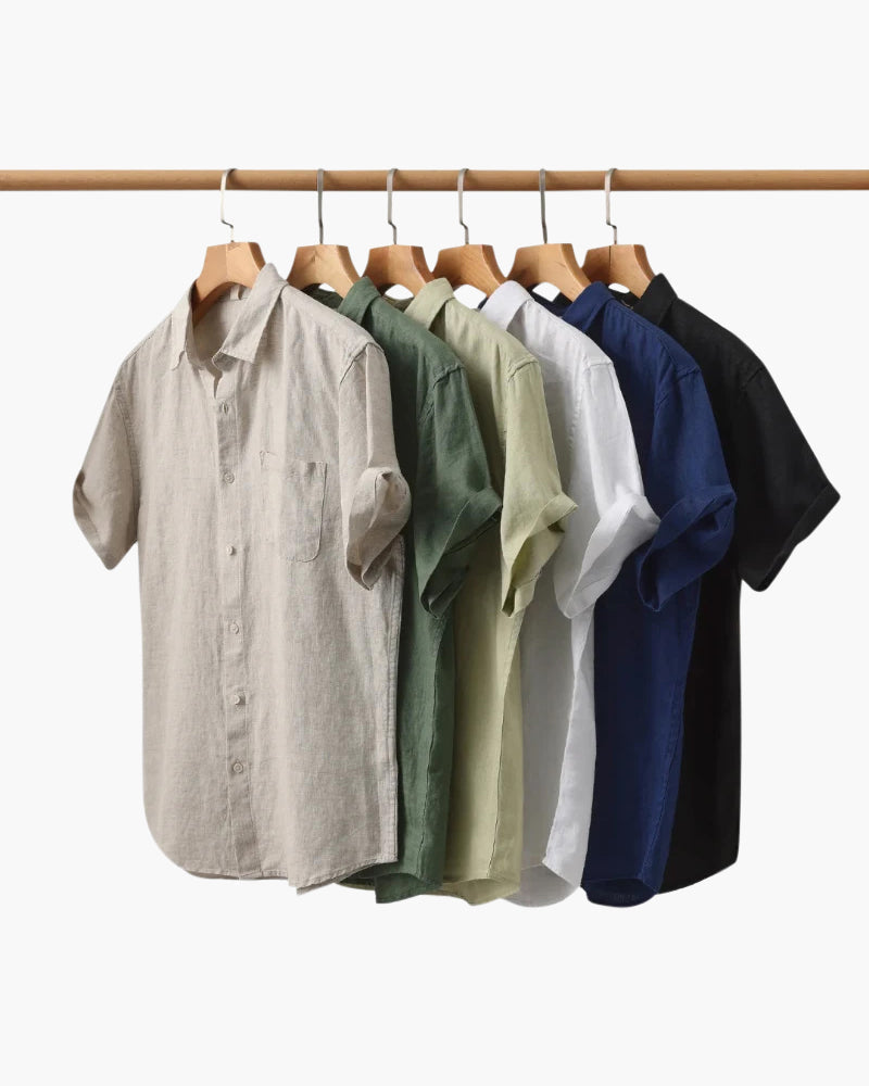 Essential Linen Short Sleeve Shirt