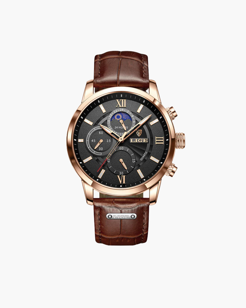 Lugano Classic Chronograph Watch