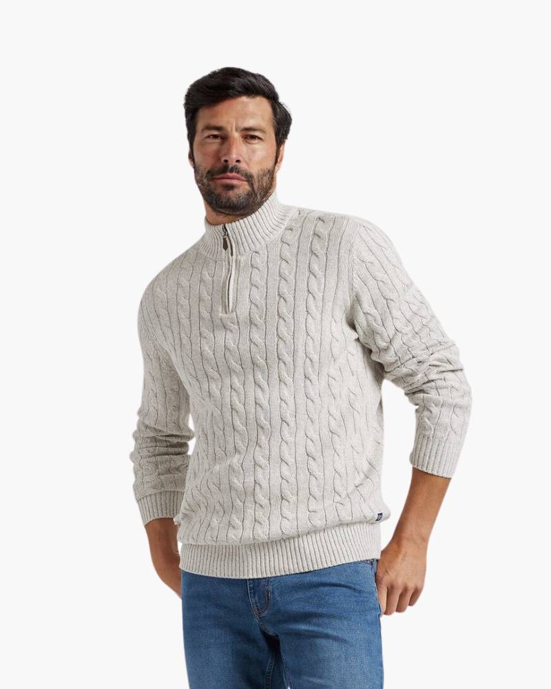 Verbier Half Zip Knit