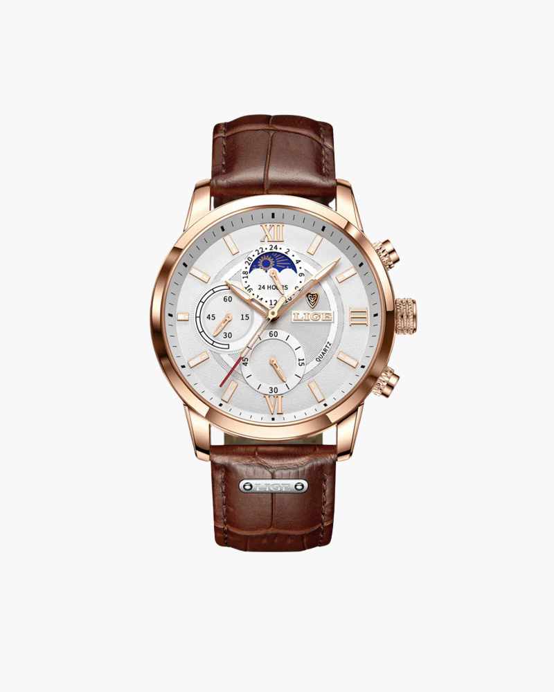 Lugano Classic Chronograph Watch
