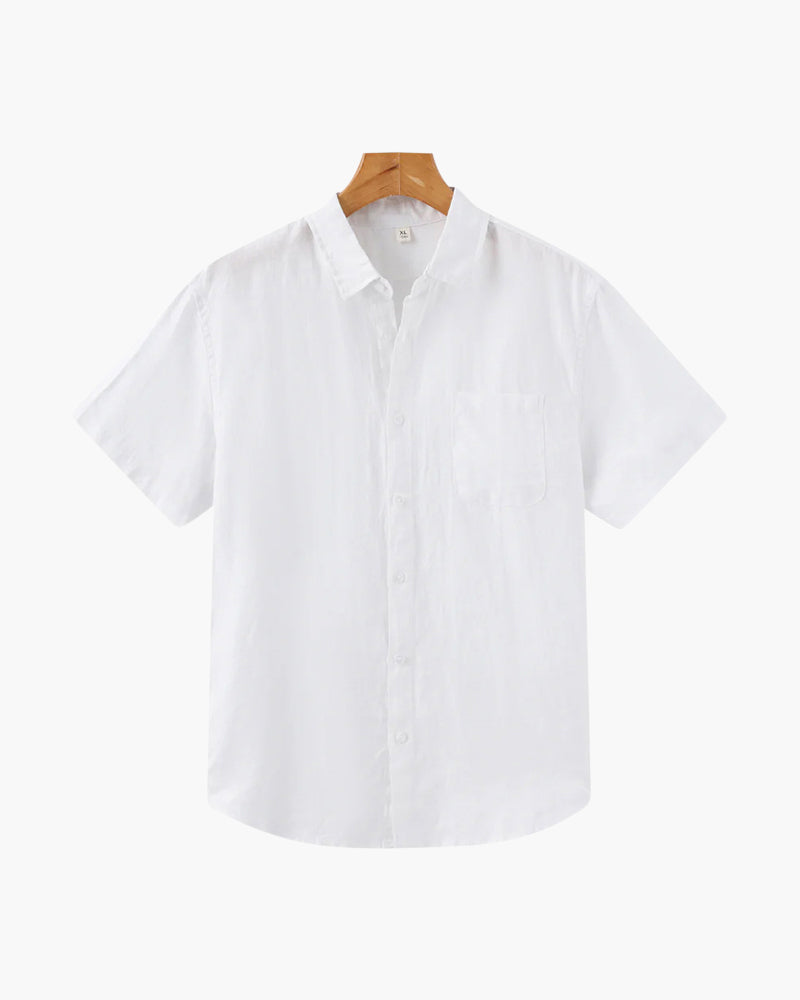 Essential Linen Short Sleeve Shirt