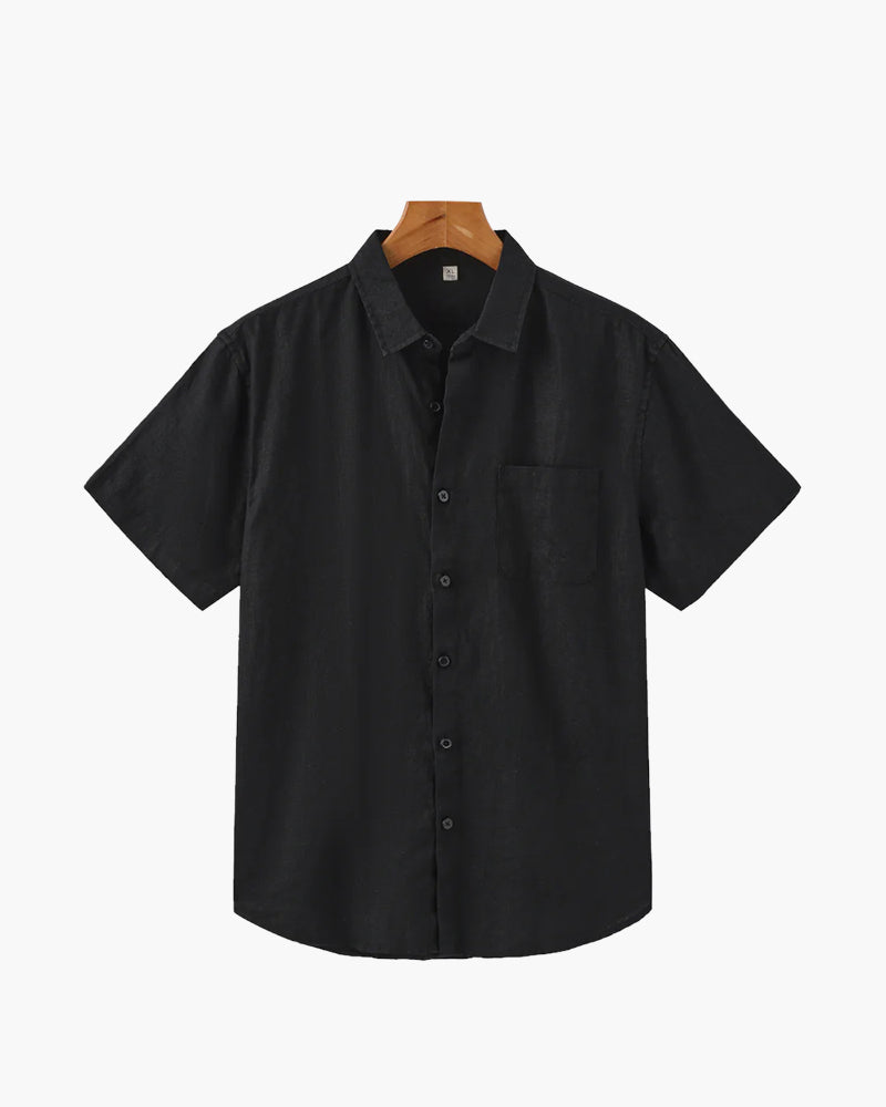Essential Linen Short Sleeve Shirt