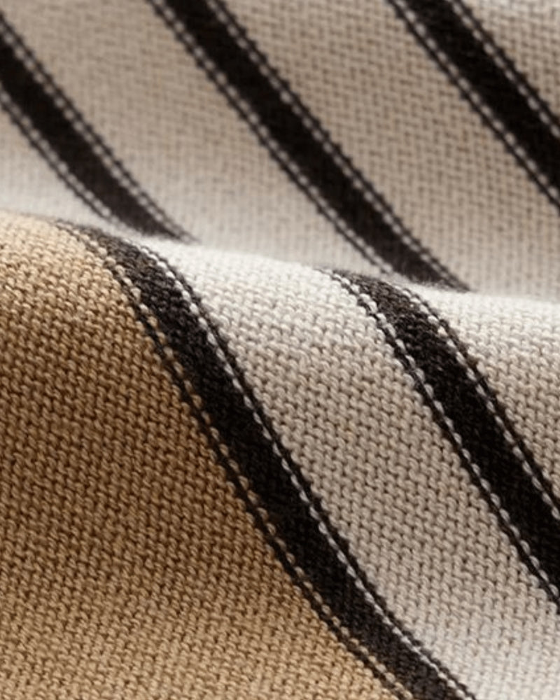 Monte Carlo Striped Knit Polo