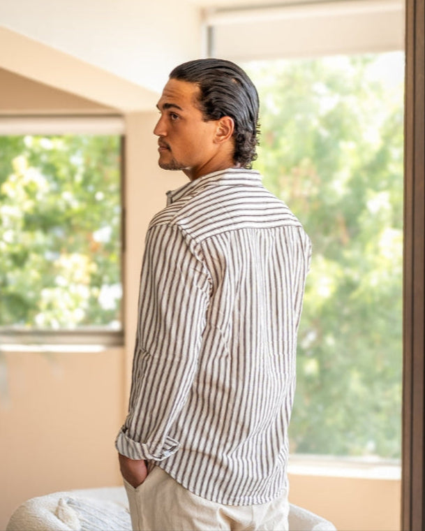 Striped Cotton Shirt