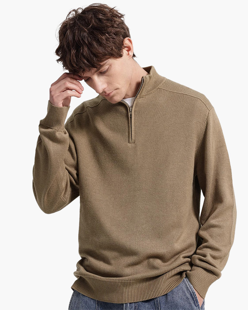 Merino Zip Knit
