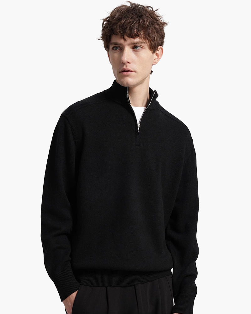 Merino Zip Knit