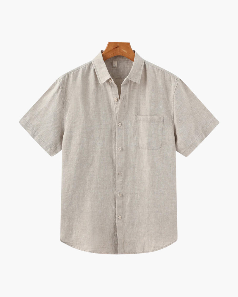 Essential Linen Short Sleeve Shirt