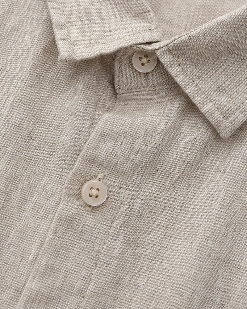Essential Linen Short Sleeve Shirt