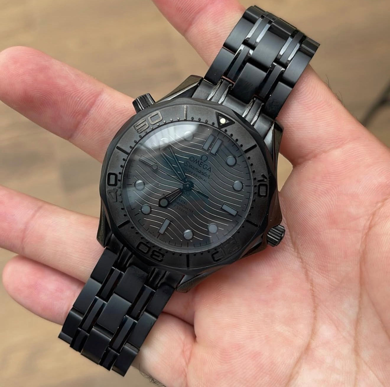 Omega Seamaster Diver 300M Black Black