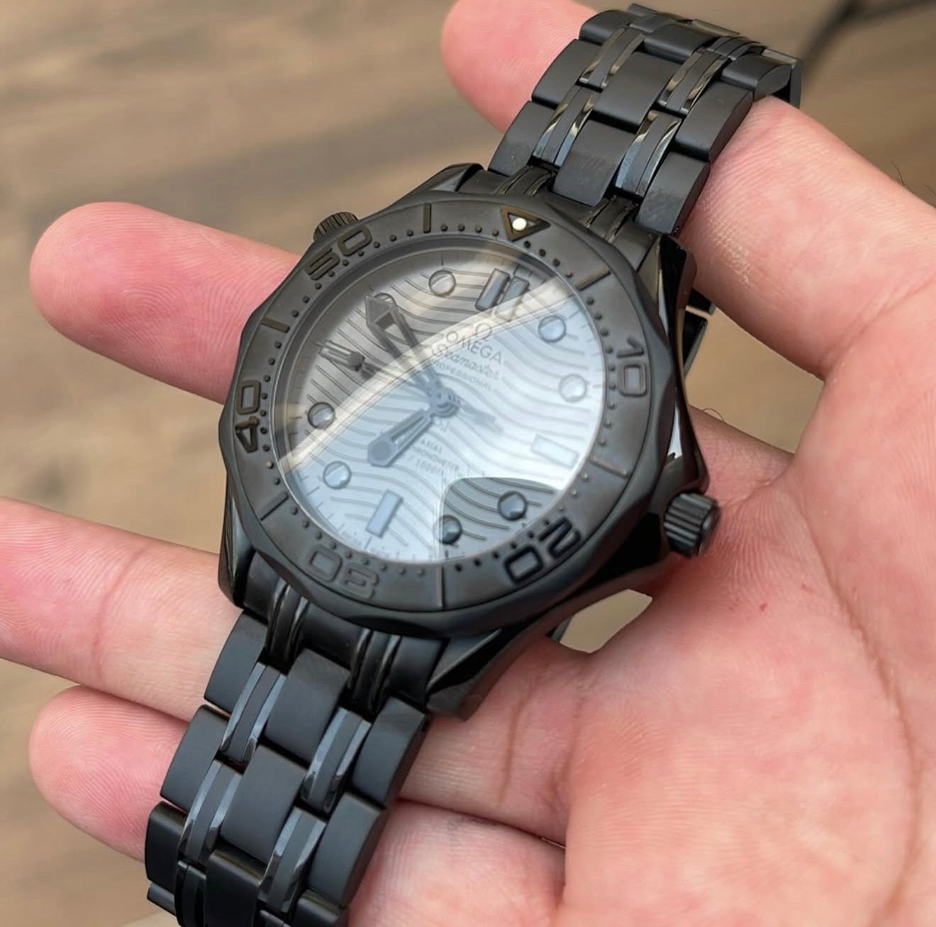 Omega Seamaster Diver 300M Black Black