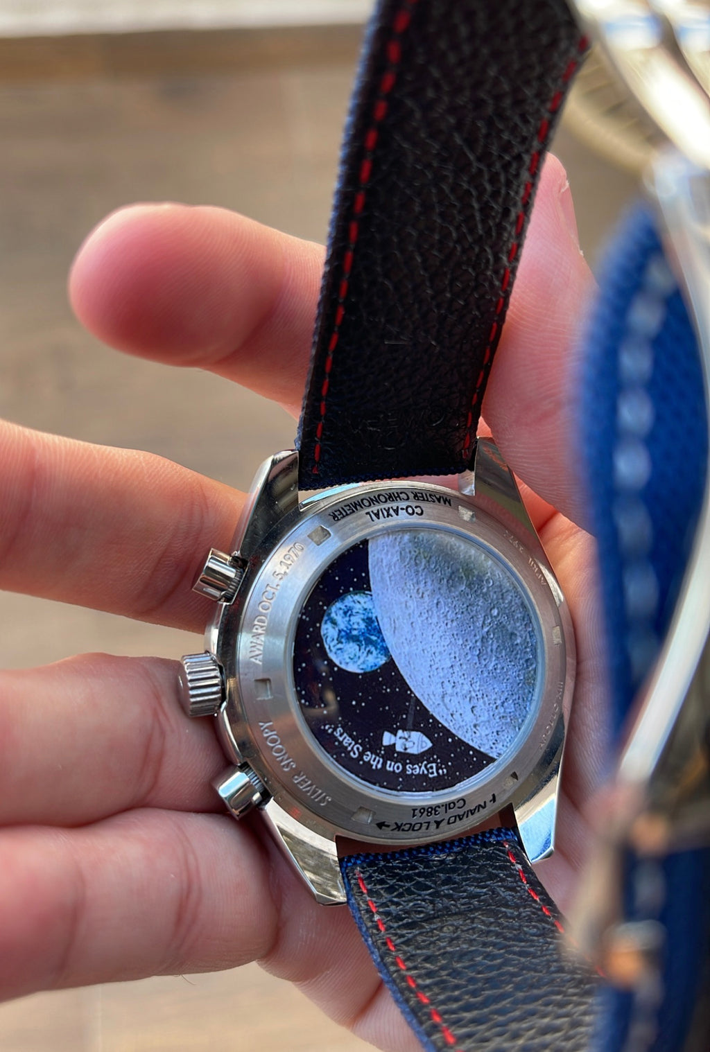 Omega Speedmaster Silver Snoopy Award