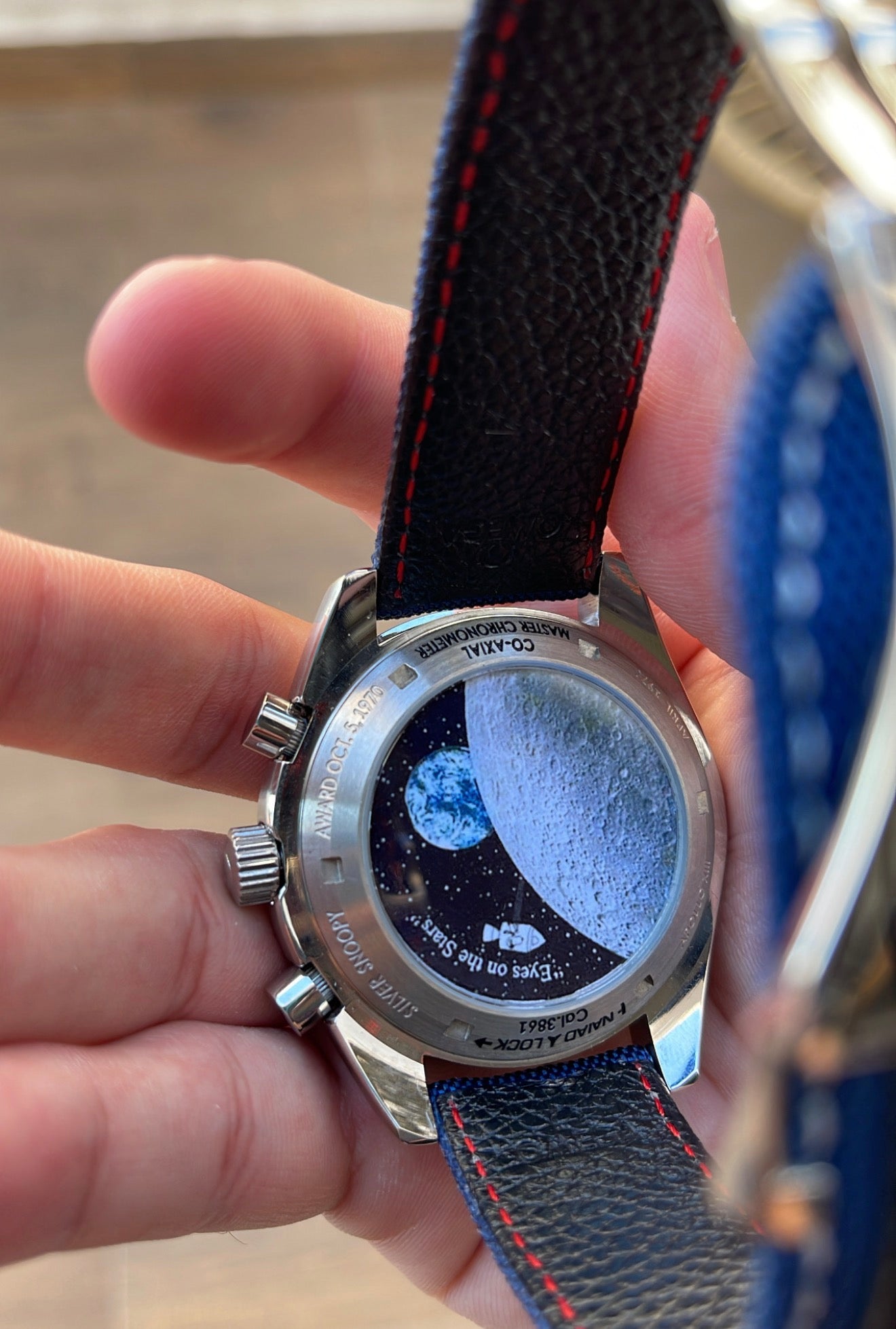 Omega Speedmaster Silver Snoopy Award