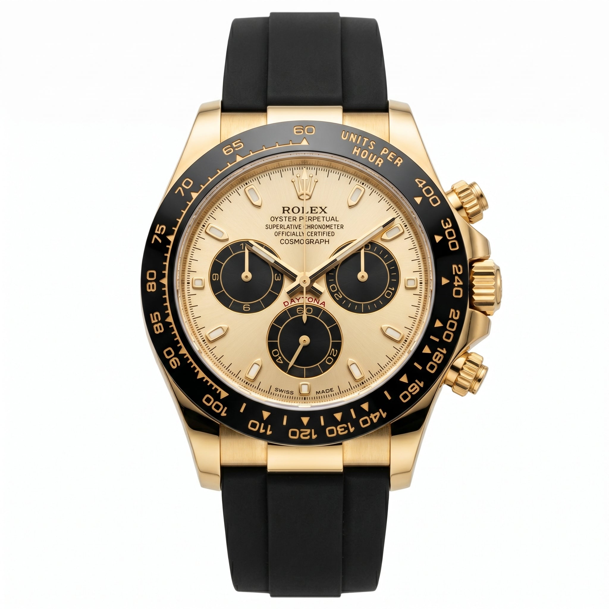 Cosmograph Daytona 126518LN Yellow Gold Oysterflex – Rivassi Watches
