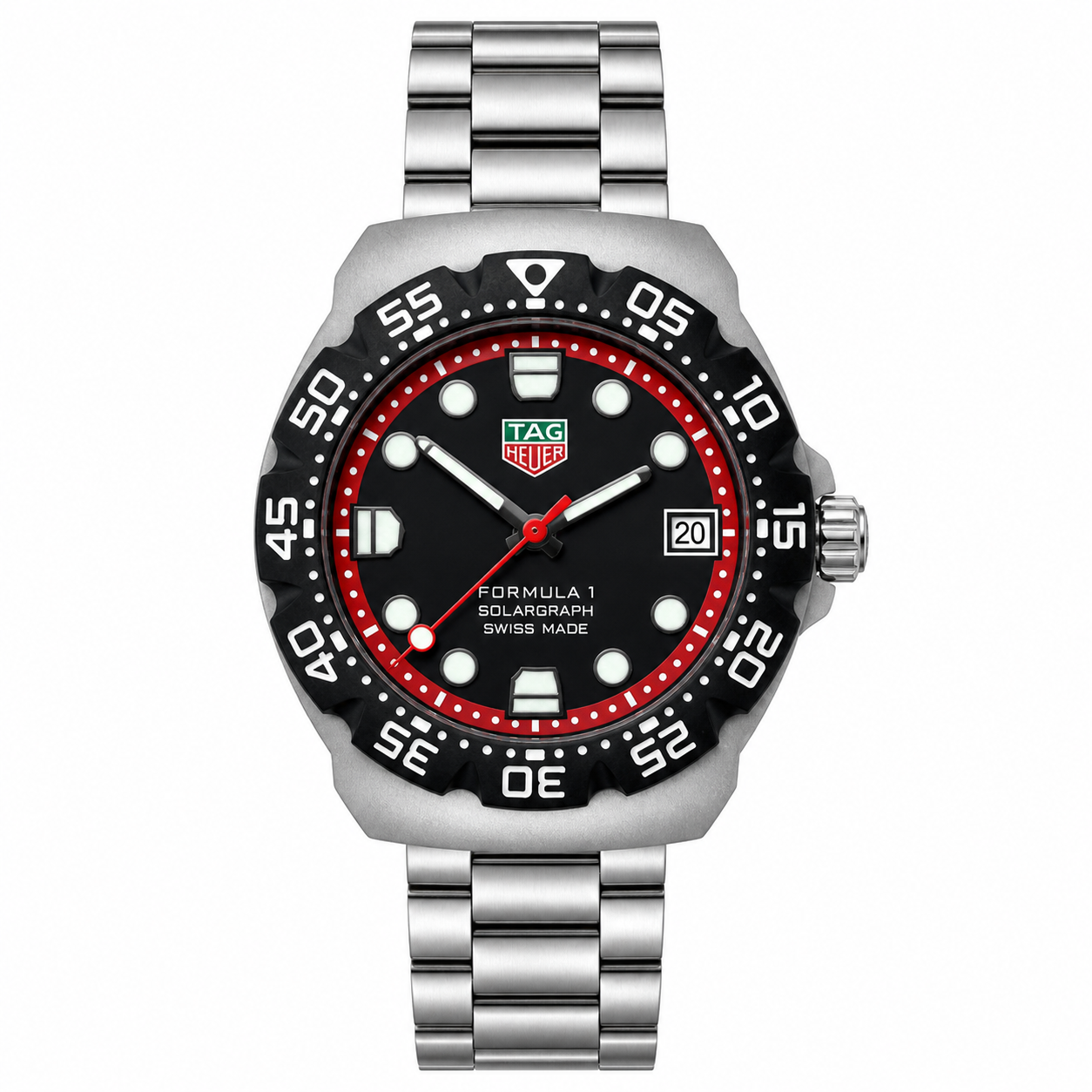 Tag Heuer Formula 1 Solargraph Black WBP1112
