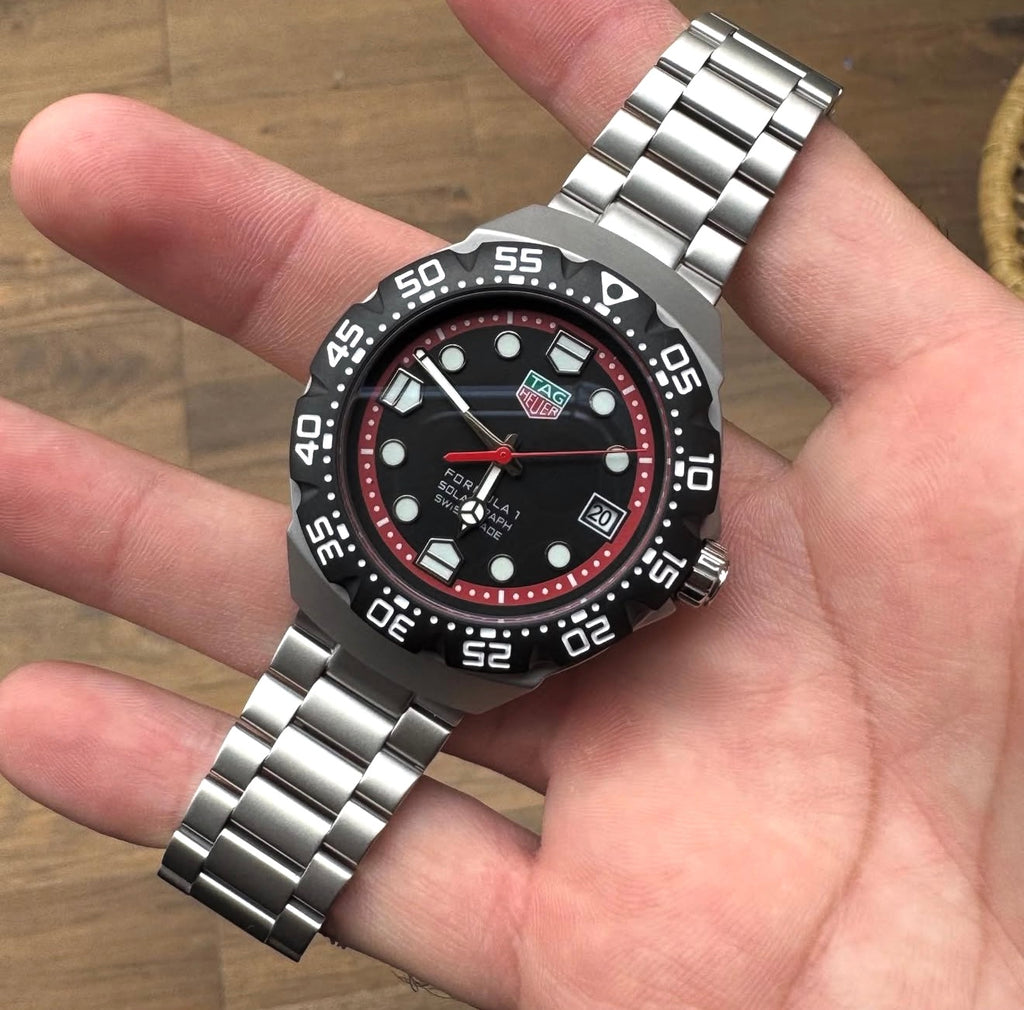 Tag Heuer Formula 1 Solargraph Black WBP1112