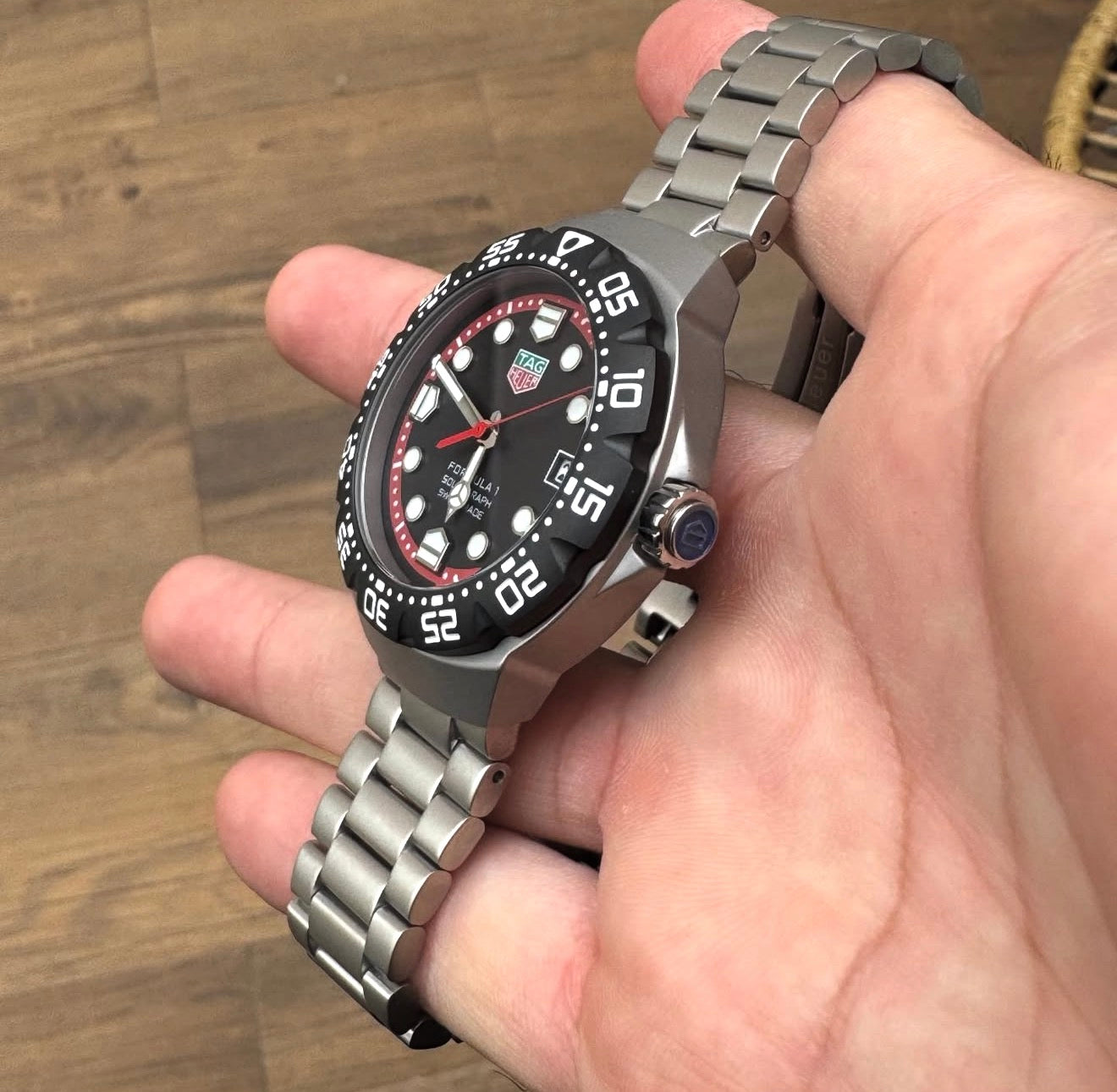 Tag Heuer Formula 1 Solargraph Black WBP1112