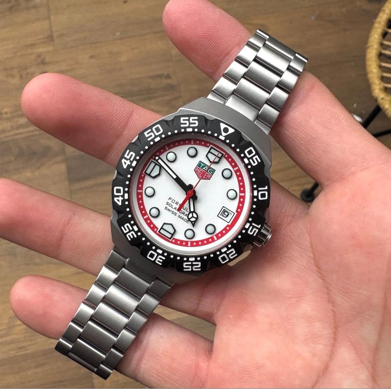 Tag Heuer Formula 1 Solargraph White WBP1111