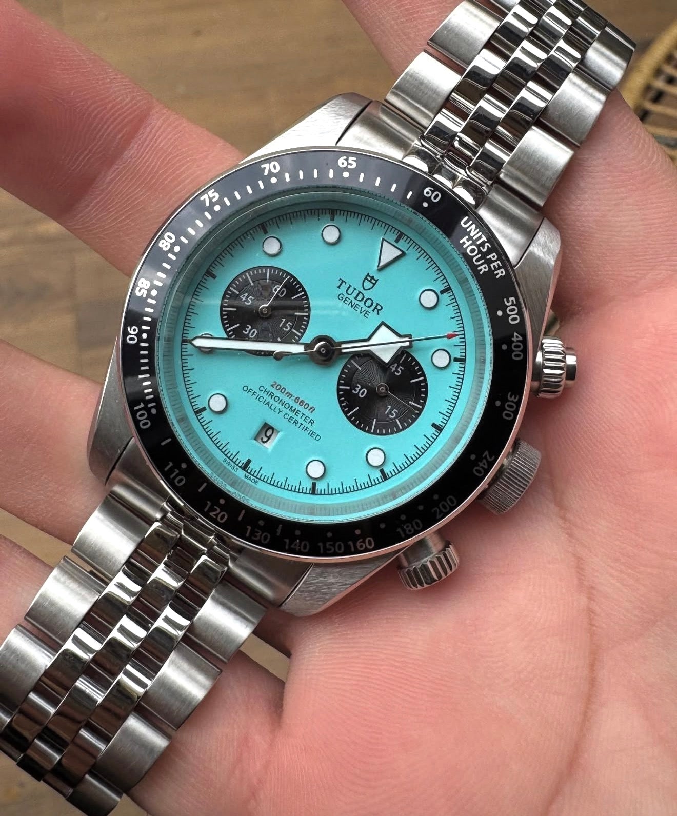 Tudor Black Bay Chrono Summer Blue