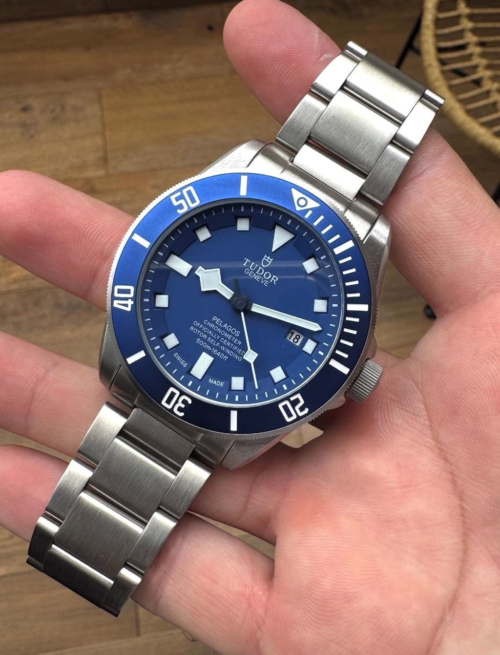 Tudor Pelagos Blue 25600TB