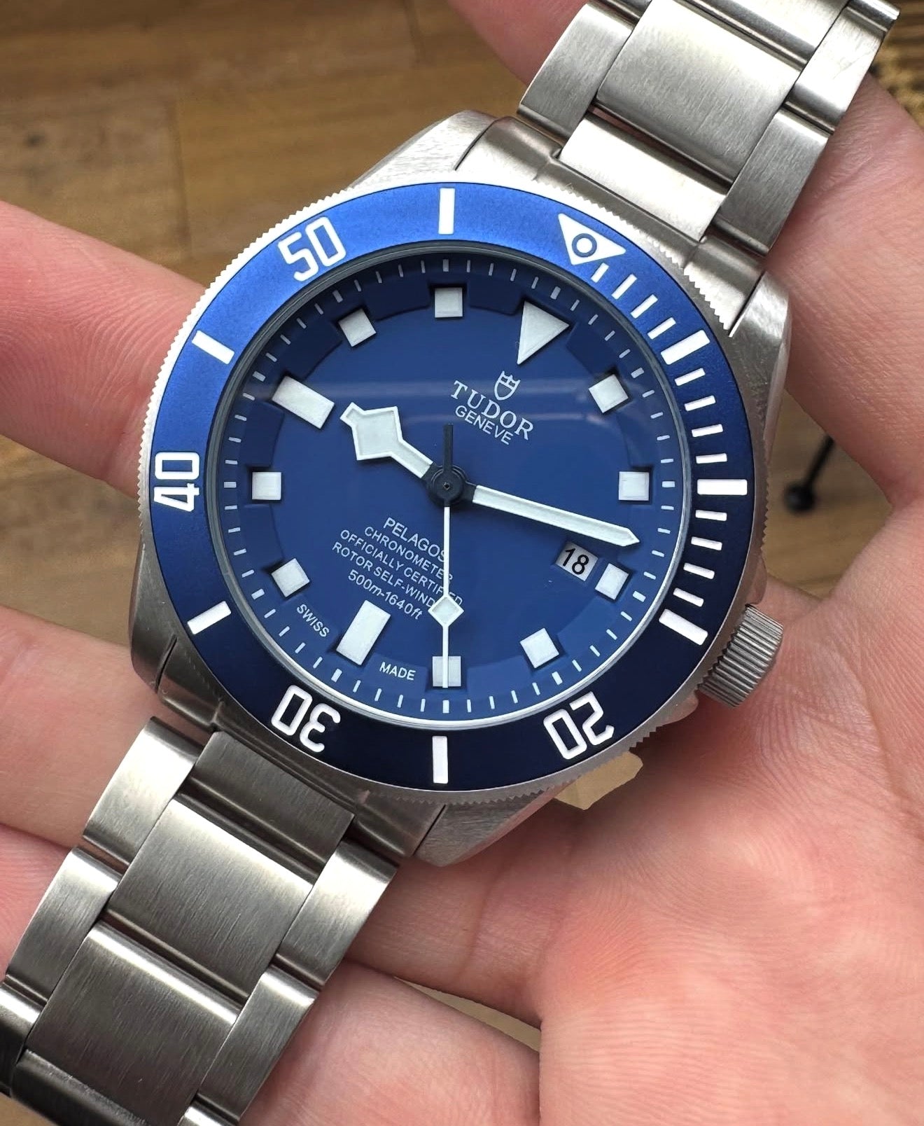 Tudor Pelagos Blue 25600TB